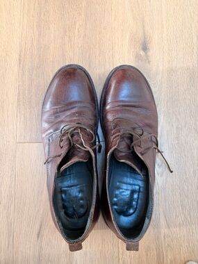 Moma Men's Brown Leather Chukka Boots
